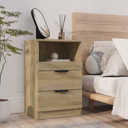 VidaXL 811238 nightstand/bedside table Oak