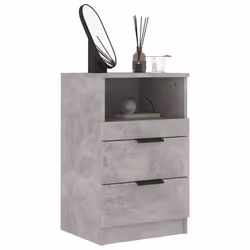 VidaXL 811240 nightstand/bedside table Concrete colour - Additional view 7