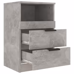 VidaXL 811241 nightstand/bedside table Concrete colour - Additional view 6
