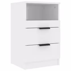 VidaXL 811245 nightstand/bedside table White