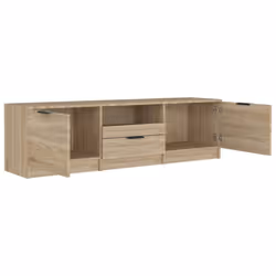 vidaXL TV Cabinet Engineered Wood Living Room Indoor Media Unit Multi Colours - sonoma oak - Additional view 5