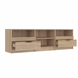 vidaXL TV Cabinet Engineered Wood Entertainment Centre Furniture Multi Colours - sonoma oak - Additional view 5