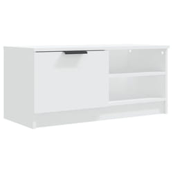 vidaXL 1/2x TV Cabinet Engineered Wood Media Unit HiFi Cabinet Multi Colours - white, 1