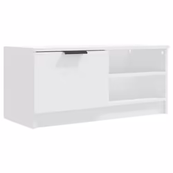 vidaXL 1/2x TV Cabinet Engineered Wood Media Unit HiFi Cabinet Multi Colours - white, 1