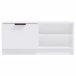 vidaXL 1/2x TV Cabinet Engineered Wood Media Unit HiFi Cabinet Multi Colours - white, 1 - Additional view 5