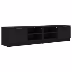 VidaXL 811469, Black, Wood, Wood, 800 mm, 350 mm, 365 mm