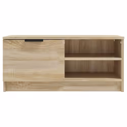 vidaXL 1/2x TV Cabinet Engineered Wood Media Unit HiFi Cabinet Multi Colours - sonoma oak, 2 - Additional view 5