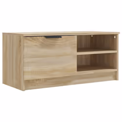 vidaXL 1/2x TV Cabinet Engineered Wood Media Unit HiFi Cabinet Multi Colours - sonoma oak, 2 - Additional view 6