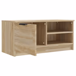 vidaXL 1/2x TV Cabinet Engineered Wood Media Unit HiFi Cabinet Multi Colours - sonoma oak, 2 - Additional view 7