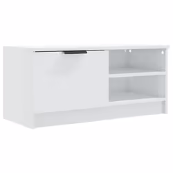 VidaXL 811478, White, Wood, Wood, 800 mm, 350 mm, 365 mm