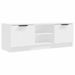 vidaXL TV Cabinet Engineered Wood Sideboard Media Cabinet TV Unit Hifi Cabinet - white