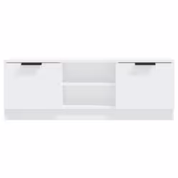 vidaXL TV Cabinet Engineered Wood Sideboard Media Cabinet TV Unit Hifi Cabinet - white