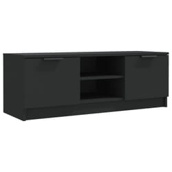 vidaXL TV Cabinet Engineered Wood Sideboard Media Cabinet TV Unit Hifi Cabinet - black