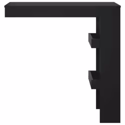 vidaXL Wall Bar Table Pub Table Indoor Furniture Engineered Wood Multi Colours - black