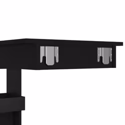 vidaXL Wall Bar Table Pub Table Indoor Furniture Engineered Wood Multi Colours - black - Additional view 8