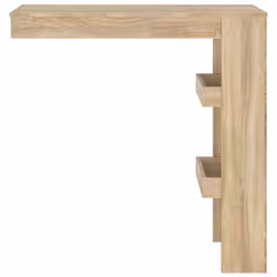 vidaXL Wall Bar Table Pub Table Indoor Furniture Engineered Wood Multi Colours - sonoma oak