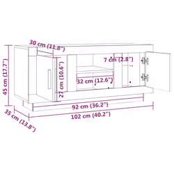 VidaXL 811793 TV cabinet/entertainment centre - Additional view 8