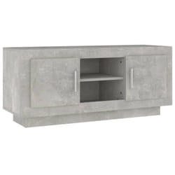 vidaXL TV Cabinet Engineered Wood Media Unit TV Stand Console Multi Colours - concrete grey