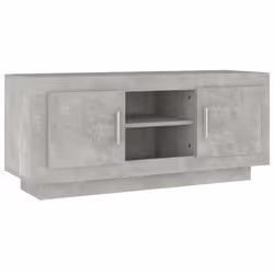 vidaXL TV Cabinet Engineered Wood Media Unit TV Stand Console Multi Colours - concrete grey