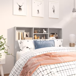 VidaXL 811857 headboard/footboard Grey
