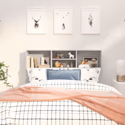 VidaXL 811857 headboard/footboard Grey
