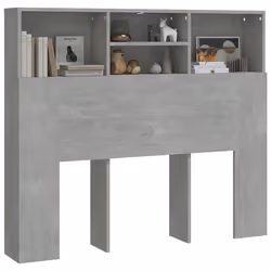 VidaXL 811857 headboard/footboard Grey - Additional view 4