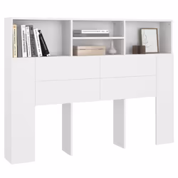 VidaXL 811862 headboard/footboard White - Additional view 4