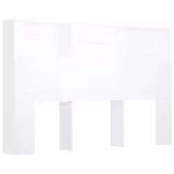 vidaXL Headboard Cabinet Bedroom Bookcase Headboard Furniture Multi Colours - white