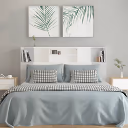 VidaXL 811877 headboard/footboard White