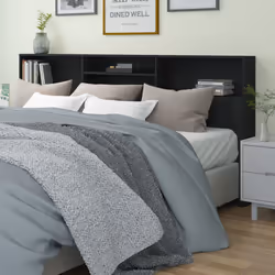 VidaXL 811899 headboard/footboard Black