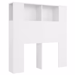 VidaXL 811907, White, Wood, 1000 mm, 104.5 cm, 185 mm