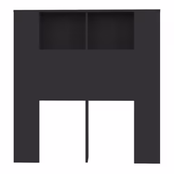VidaXL 811908 headboard/footboard Black - Additional view 4