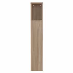 vidaXL Headboard Cabinet Indoor Bookcase Headboard Furniture Multi Colours - sonoma oak - Additional view 5