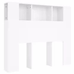 VidaXL 811916, White, Wood, 1200 mm, 102.5 cm, 185 mm