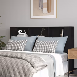 VidaXL 811944 headboard/footboard Black