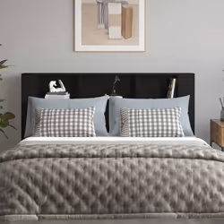 VidaXL 811944 headboard/footboard Black