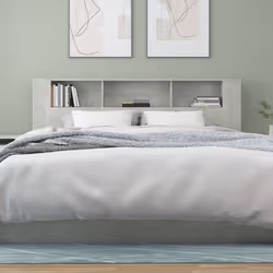 VidaXL 811956 headboard/footboard Grey - Additional view 5