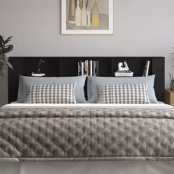 VidaXL 811962 headboard/footboard Black