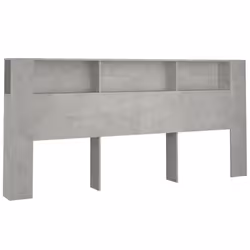 VidaXL 811965, Grey, Wood, 2200 mm, 104.5 cm, 185 mm