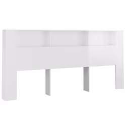 VidaXL 811967, White, Wood, 2200 mm, 104.5 cm, 185 mm