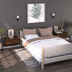 VidaXL 816941 nightstand/bedside table Oak