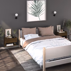 VidaXL 816950 nightstand/bedside table Oak