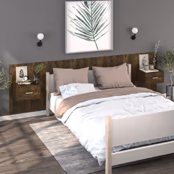 VidaXL 816952 nightstand/bedside table Oak