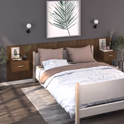 VidaXL 816956 nightstand/bedside table Oak