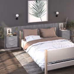 VidaXL 816961 nightstand/bedside table Oak
