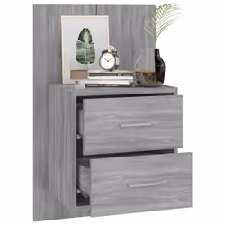 VidaXL 816961 nightstand/bedside table Oak - Additional view 4