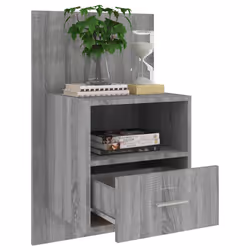 VidaXL 816966 nightstand/bedside table Oak - Additional view 4