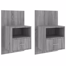 VidaXL 816967, Oak, Wood, 485 mm, 325 mm, 800 mm, 2 pc(s)