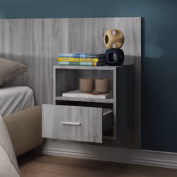 VidaXL 816967 nightstand/bedside table Oak - Additional view 4