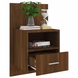 VidaXL 816968 nightstand/bedside table Oak - Additional view 4